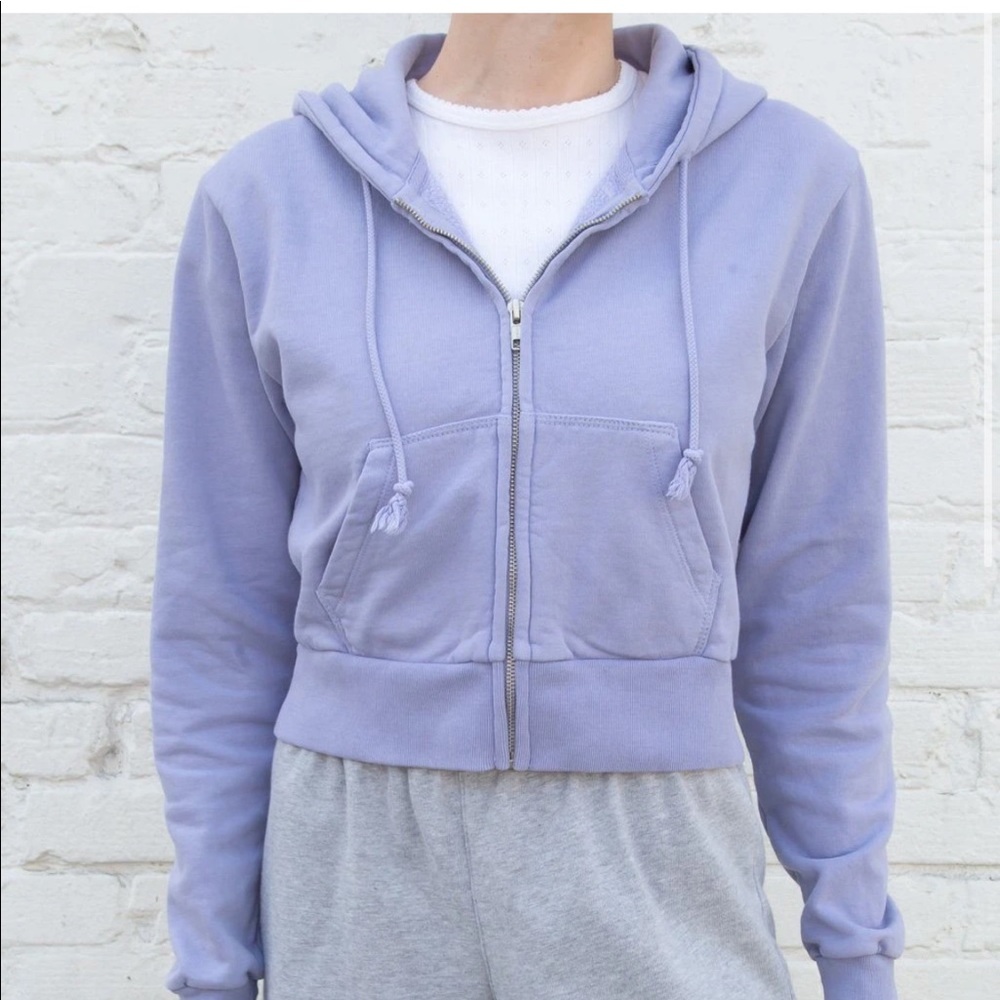 Cropped Zip Up